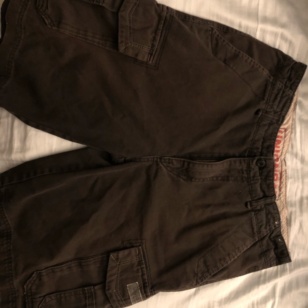 Black Cargo Shorts